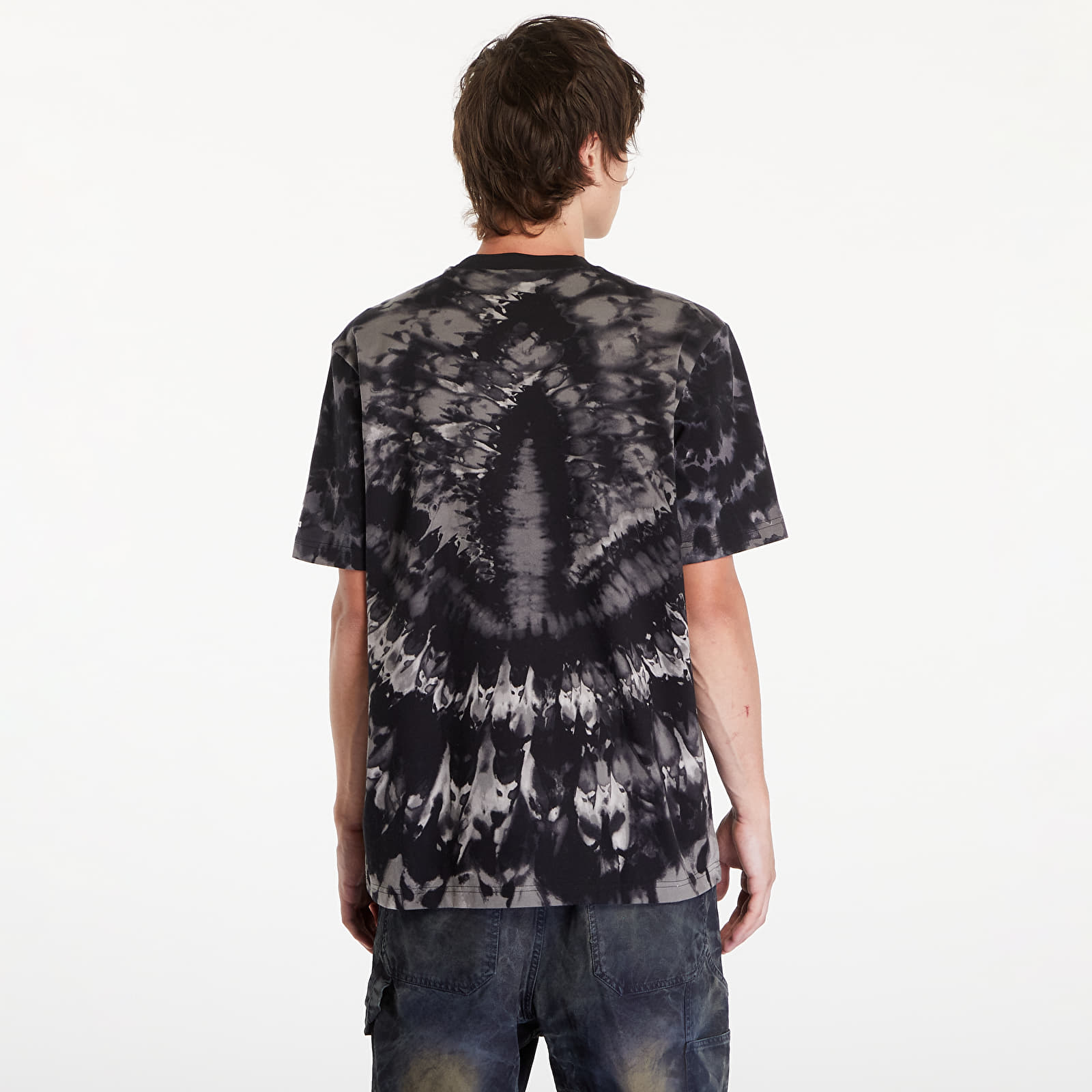 Men's T-shirts adidas Tie-Dyed Short Sleeve 2 Tee Black