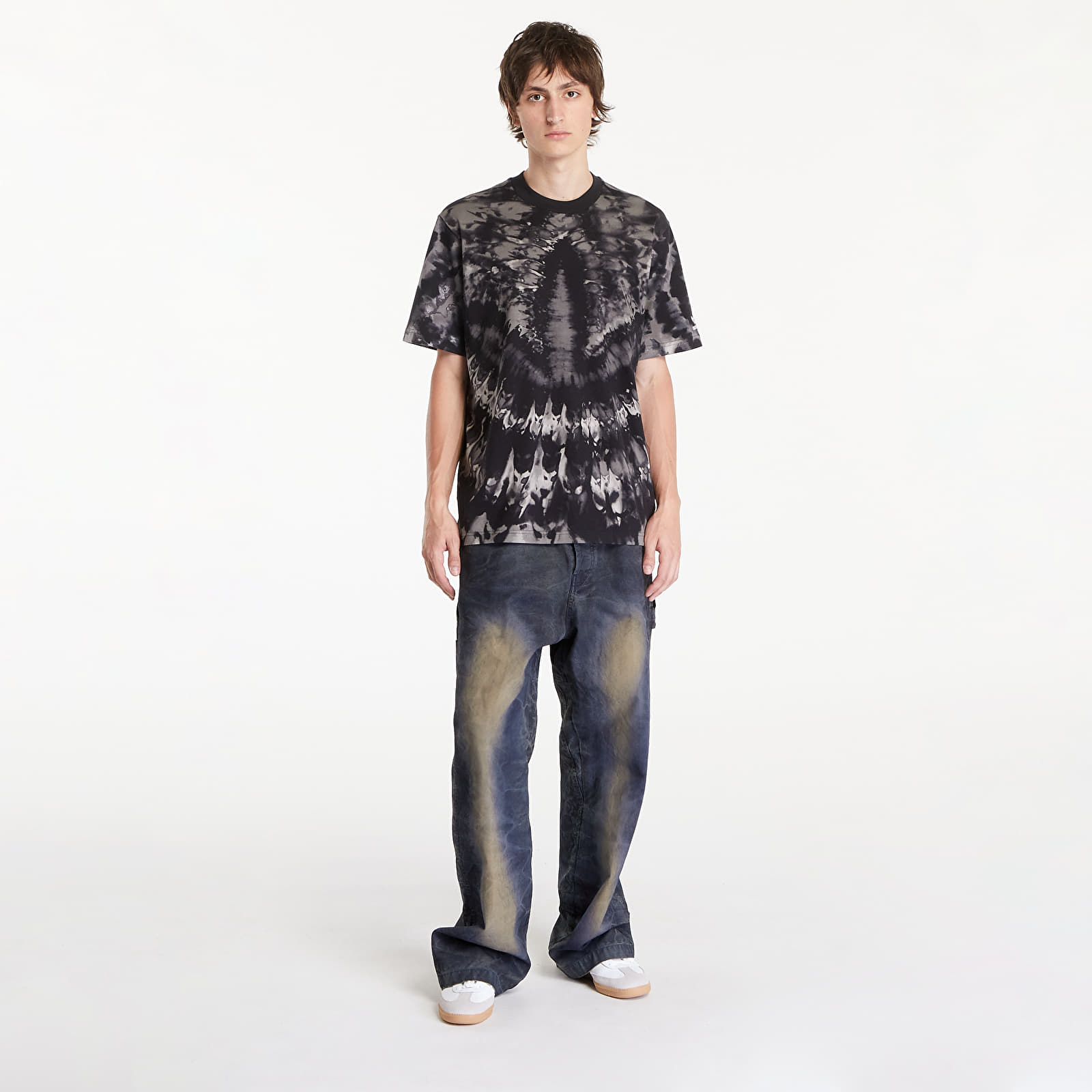 Men's T-shirts adidas Tie-Dyed Short Sleeve 2 Tee Black