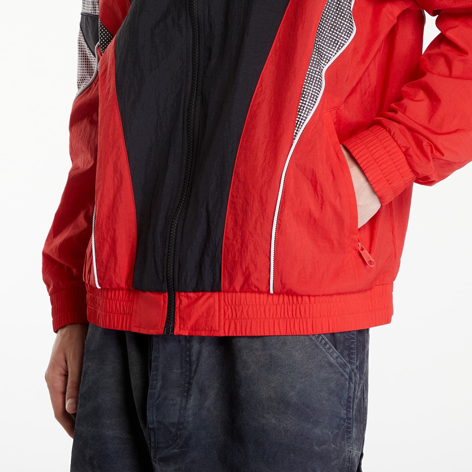 Chaquetas de hombre adidas Premium Track Top Better Scarlet/ Black