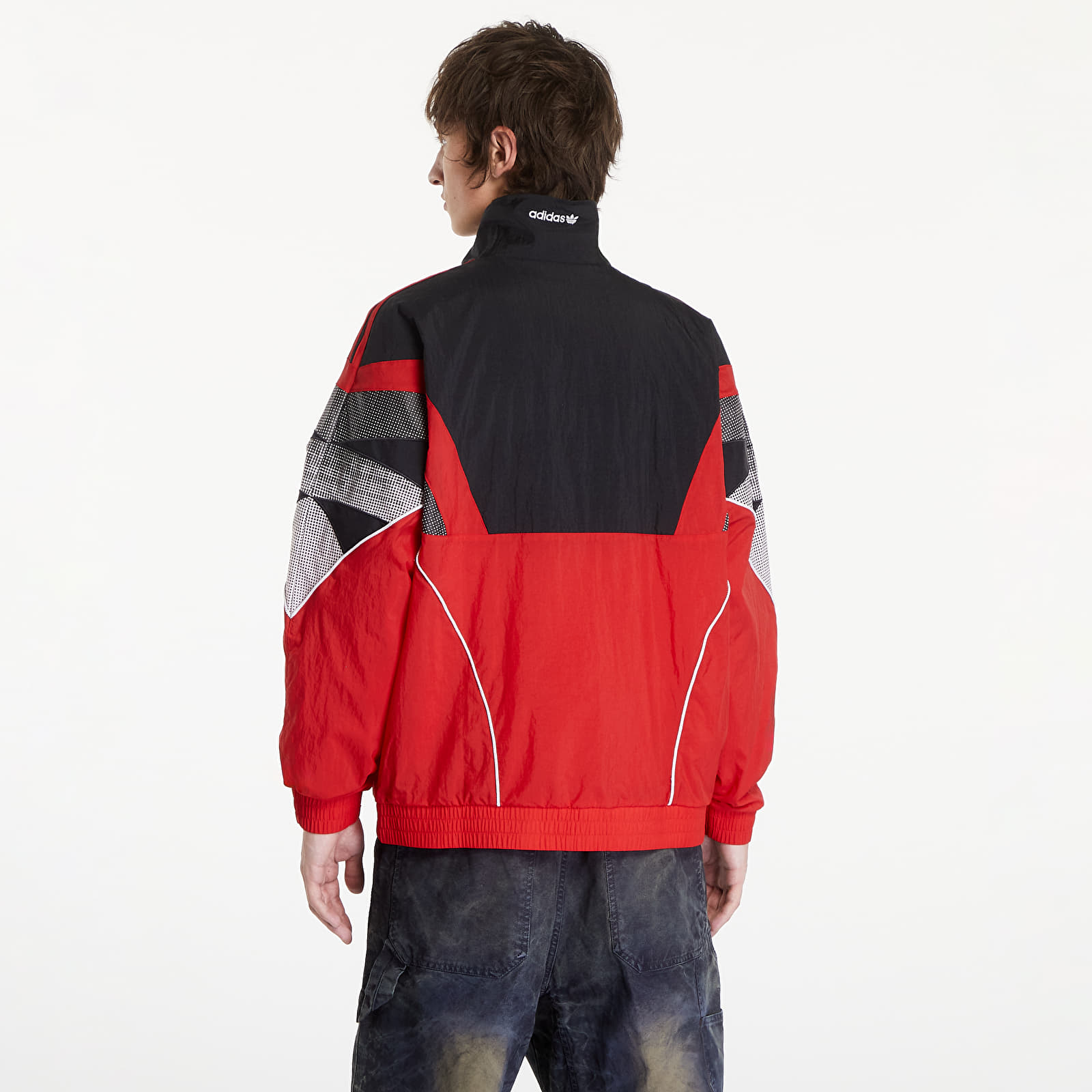 Chaquetas de hombre adidas Premium Track Top Better Scarlet/ Black