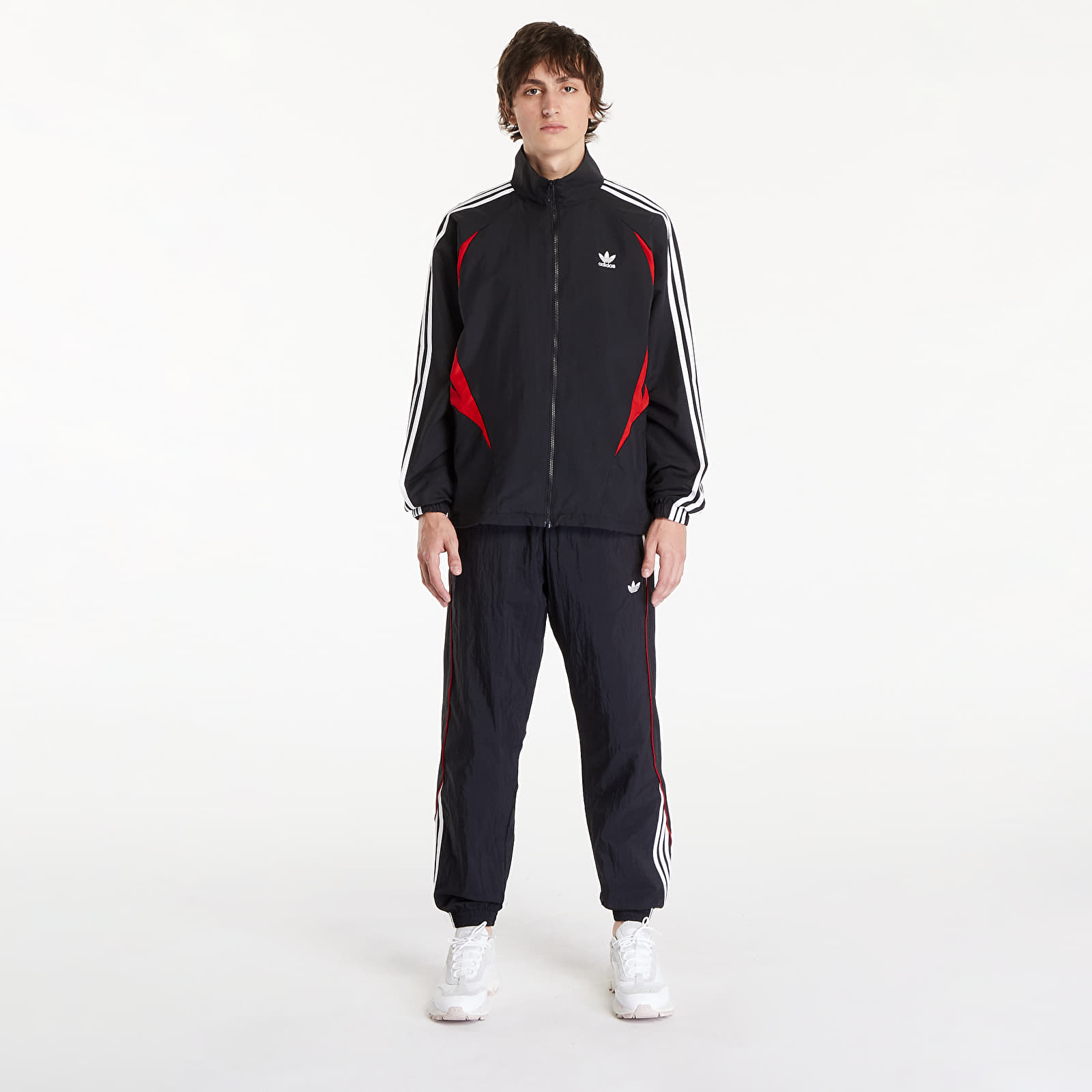 Men's jackets adidas Archive Track Top Black/ Better Scarlet