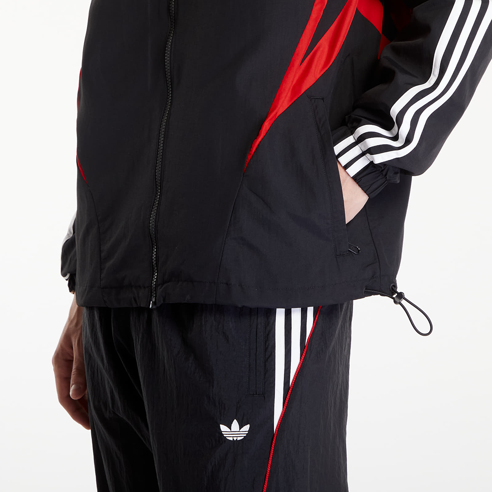 Men's jackets adidas Archive Track Top Black/ Better Scarlet