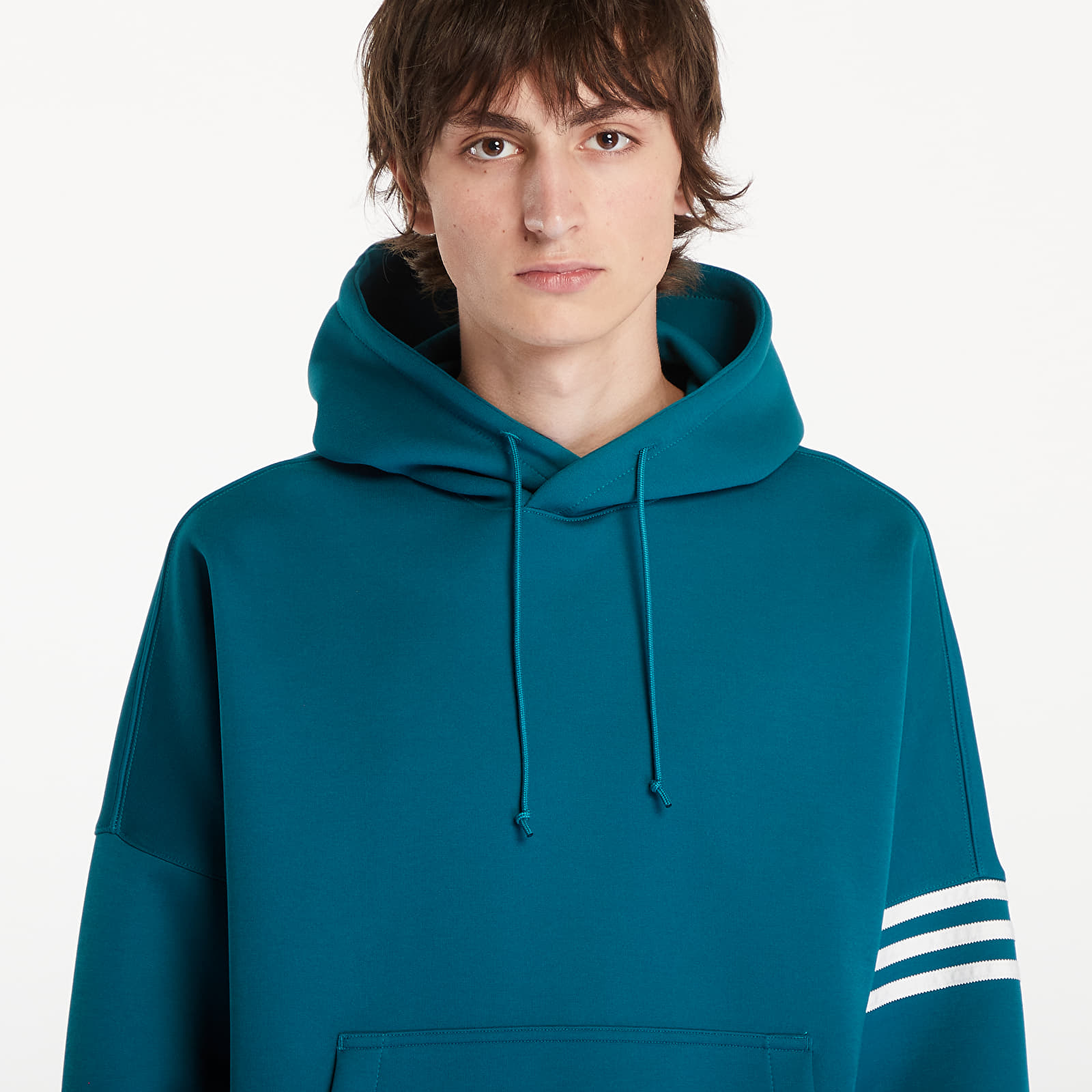 Bluzy męskie adidas Neuclassics Hoodie Legacy Teal