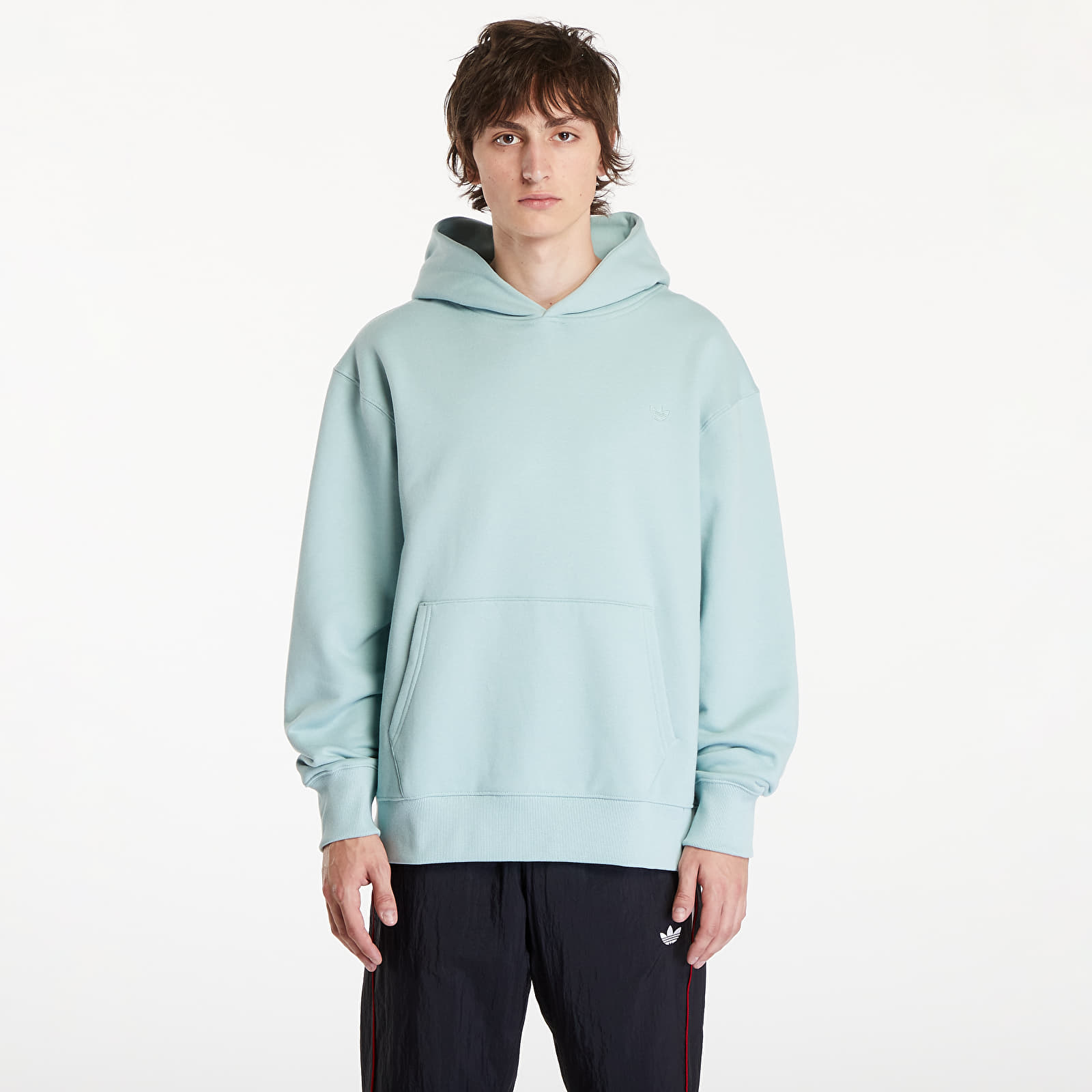 Muške dukserice adidas Premium Essentials Hoodie Hazy Green
