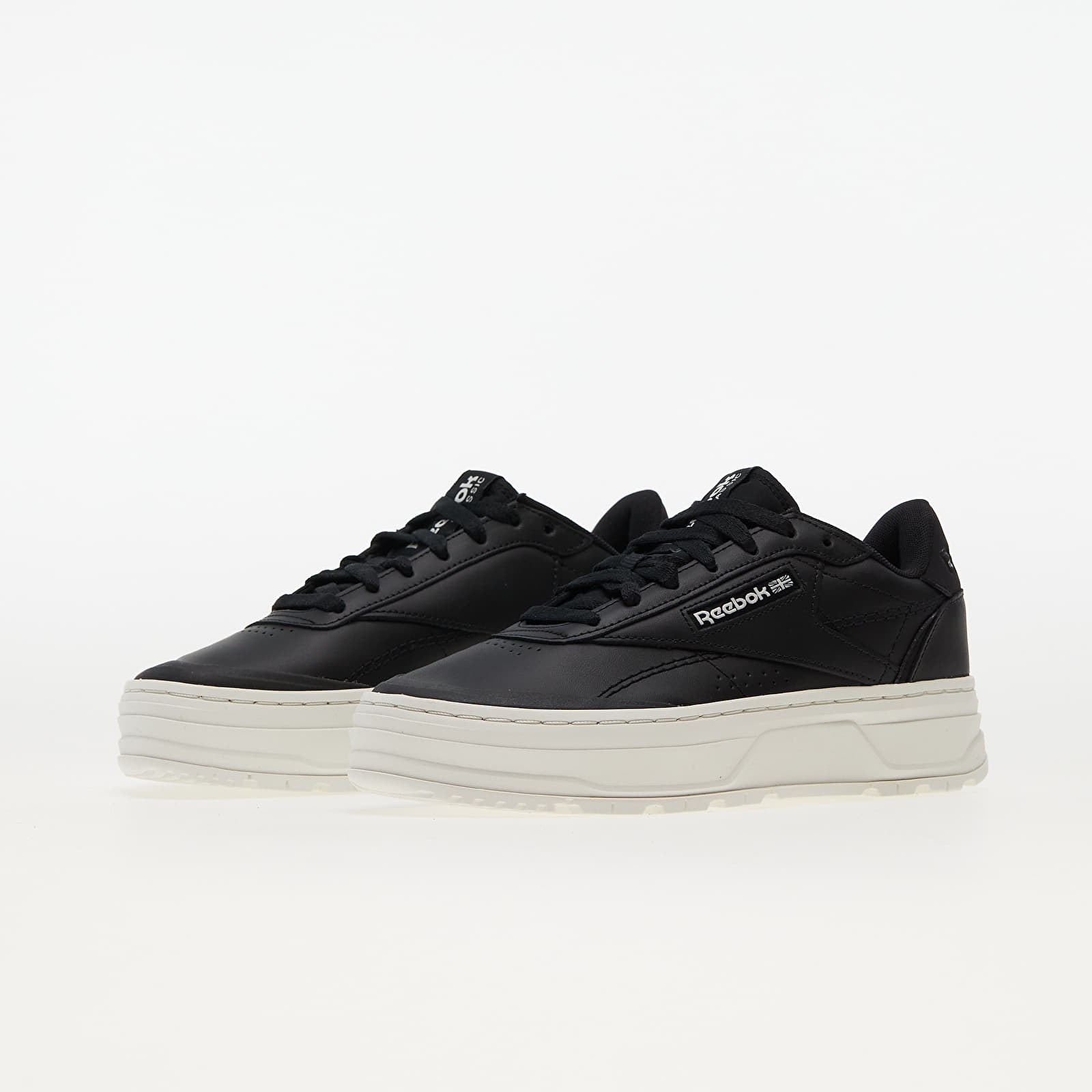 Sneakers og sko til kvinder Reebok Club C Double GEO Core Black/ Core Black/ Chalk