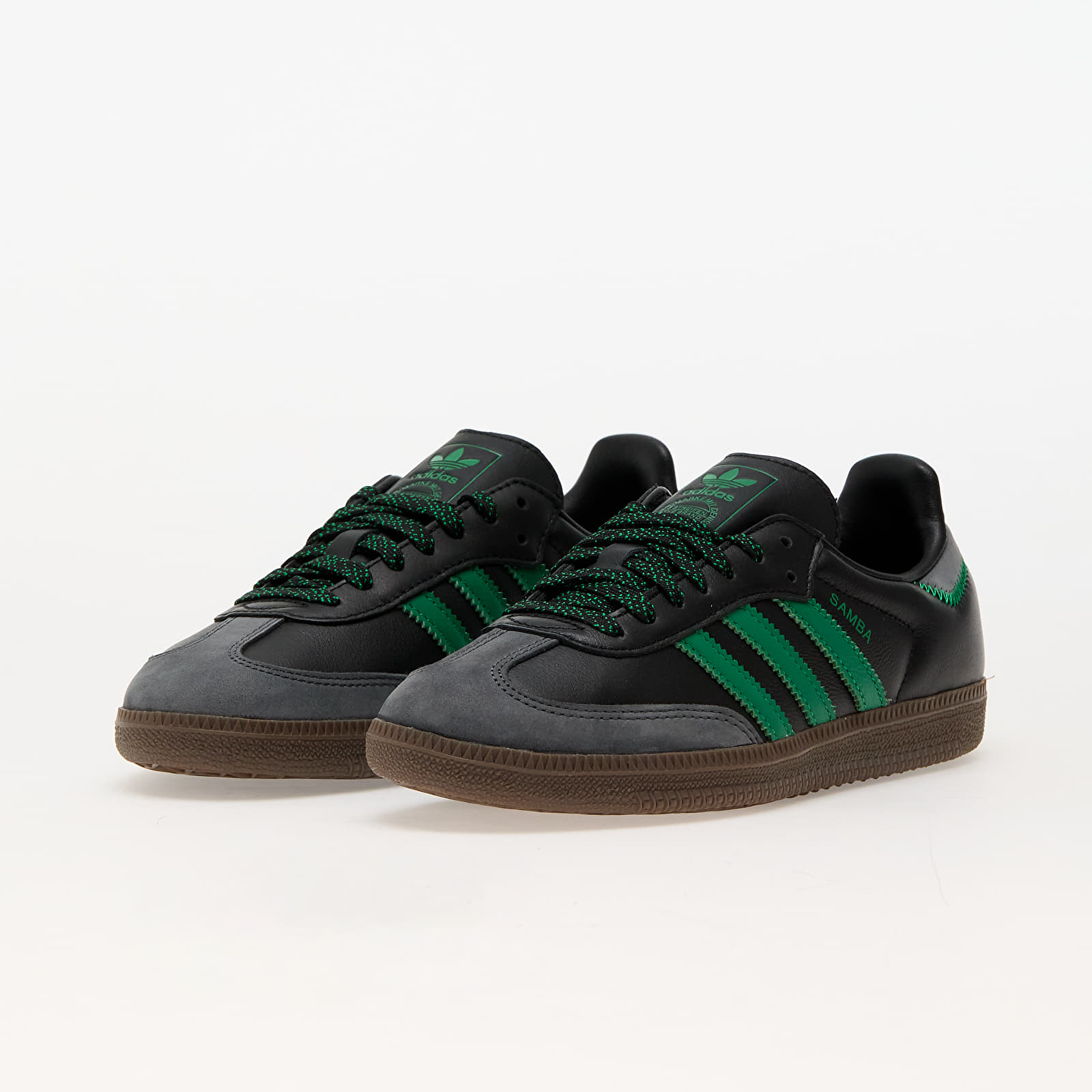 Zapatillas mujer adidas Samba Og W Core Black/ Green/ Grey Six