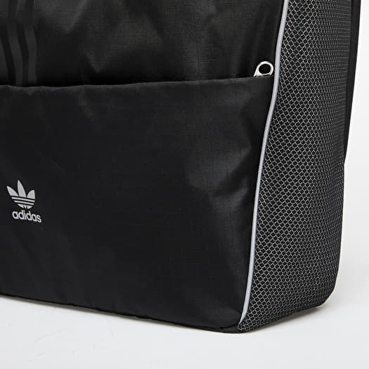 Borse a tracolla adidas Shopper Bag Black Reflective Silver Queens