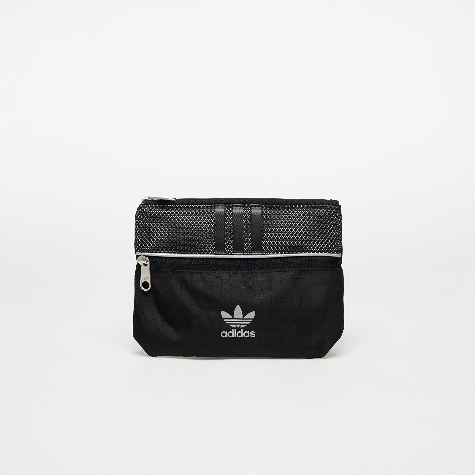 Tašky přes rameno adidas Sacocche Bag Black / Reflective Silver