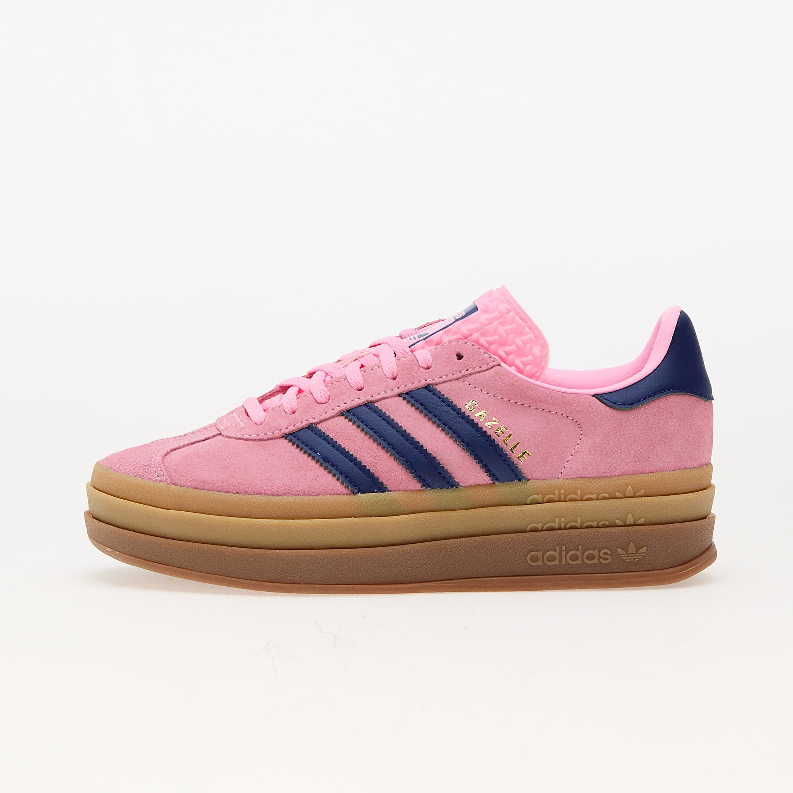 Dámské tenisky a boty adidas Gazelle Bold W Pink Glow/ Victory Blue/ Gum4