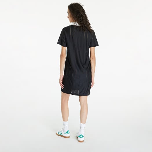 Dresses adidas Adicolor 3-Stripes Pinstripe Dress Black | Queens