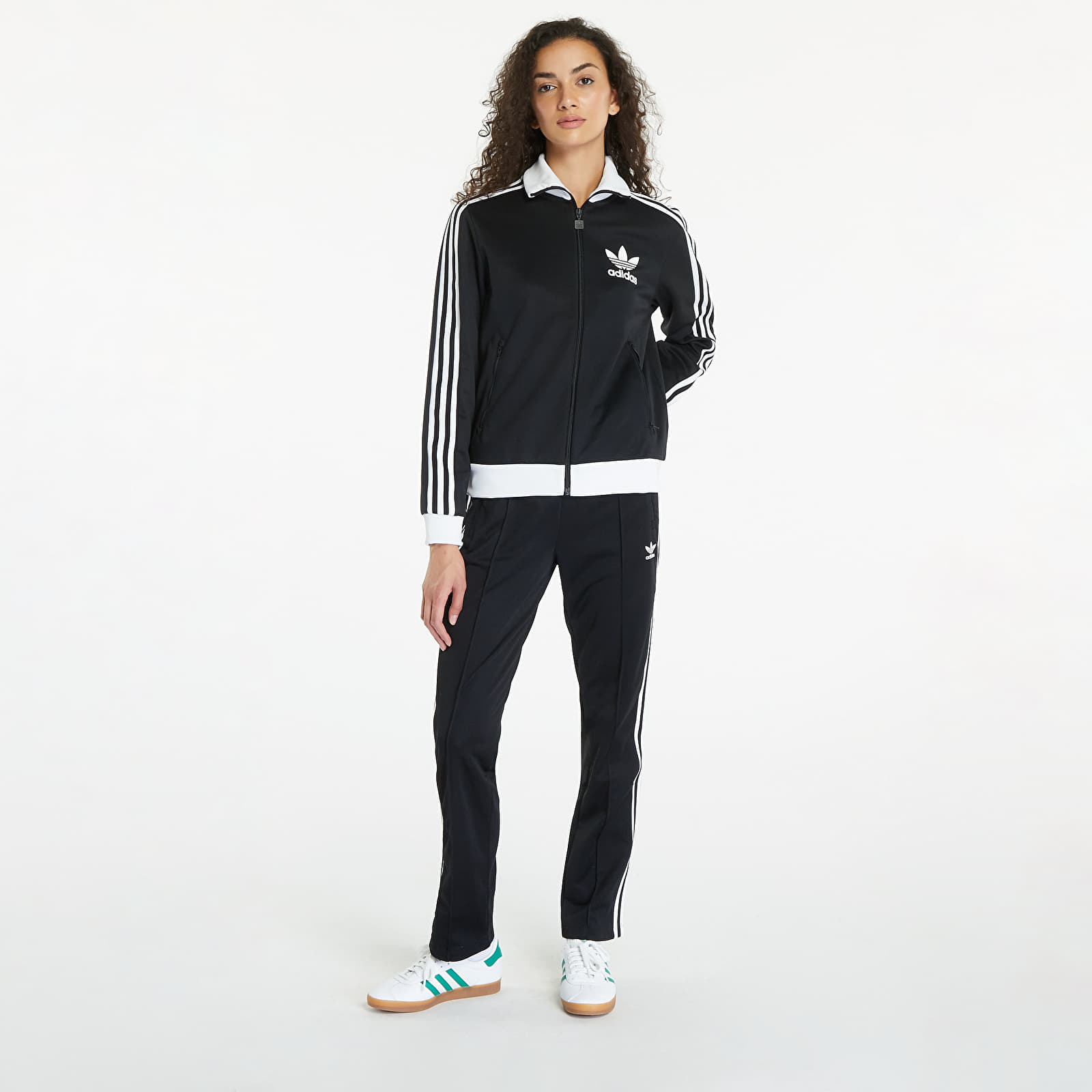 Adidas originals beckenbauer track top black new arrivals