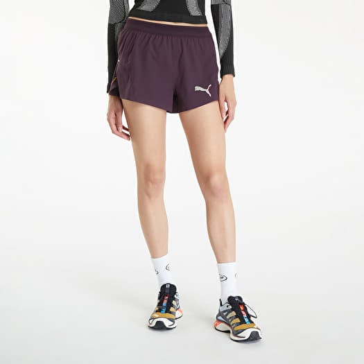 PUMA Run Ultraweave Velocity 3" W Running Shorts Midnight Plum