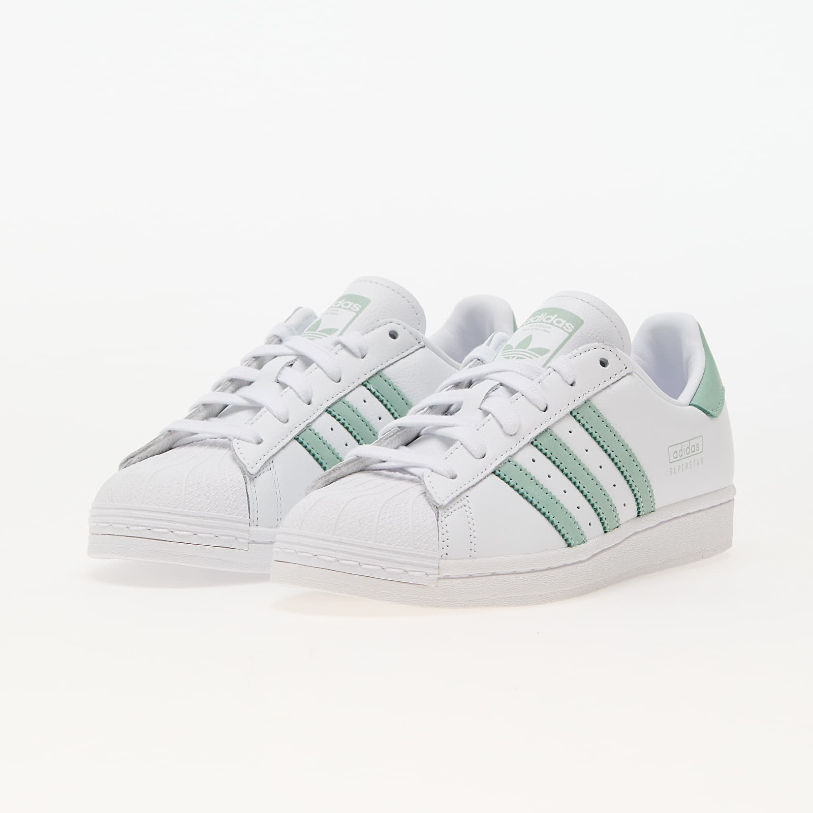 Schuhe adidas Superstar W Ftw White/ Hazy green/ Ftw White