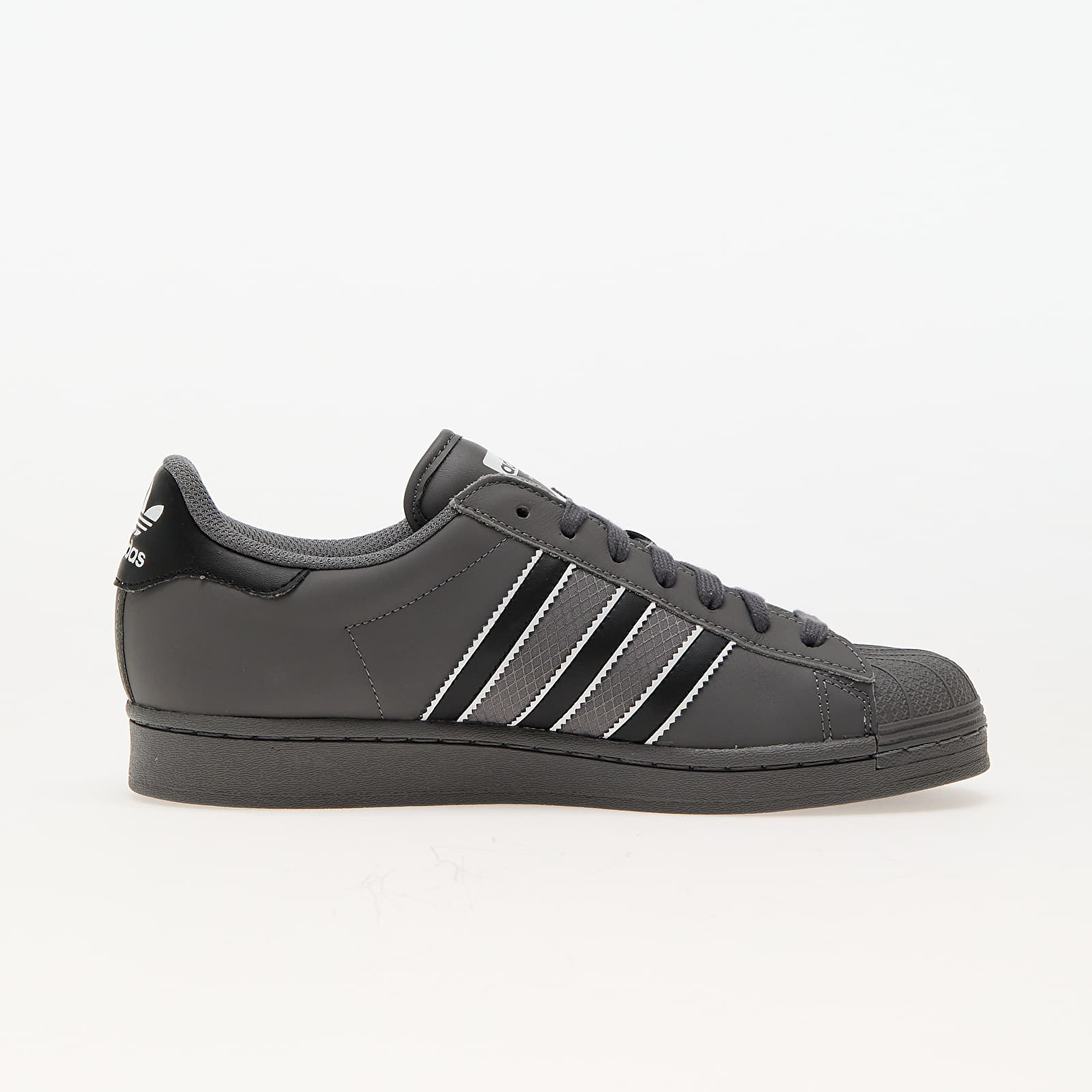 Shoes adidas Superstar Grey Four Core Black Ftw White Queens