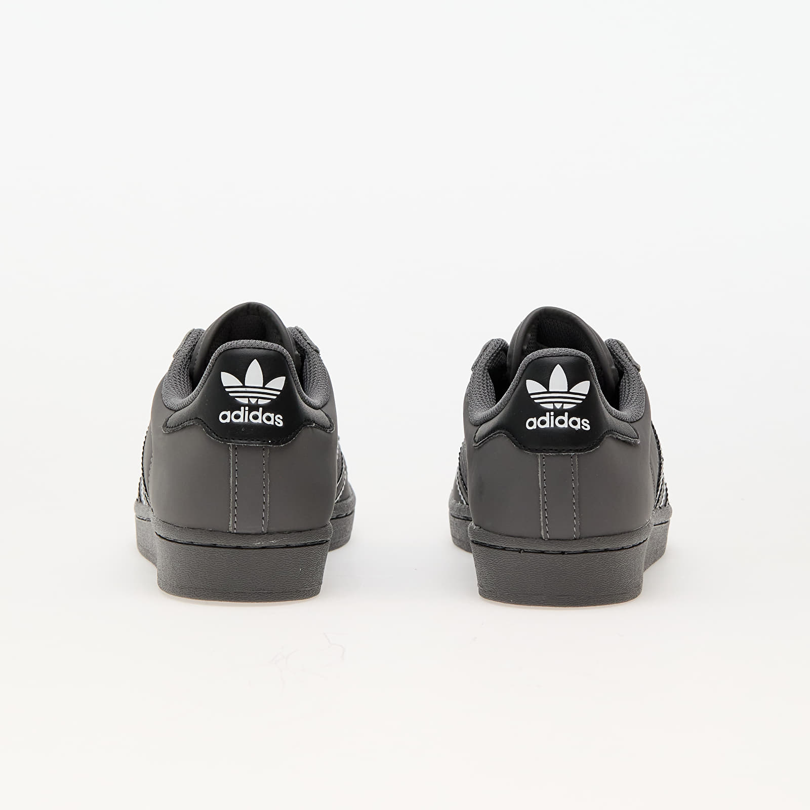 Scarpe adidas Superstar Grey Four Core Black Ftw White Queens