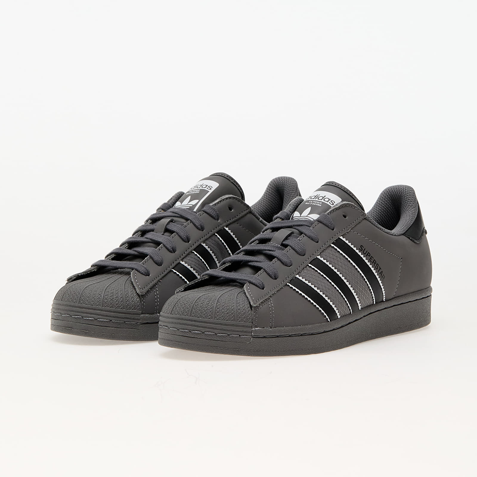 Boty adidas Superstar Grey Four/ Core Black/ Ftw White