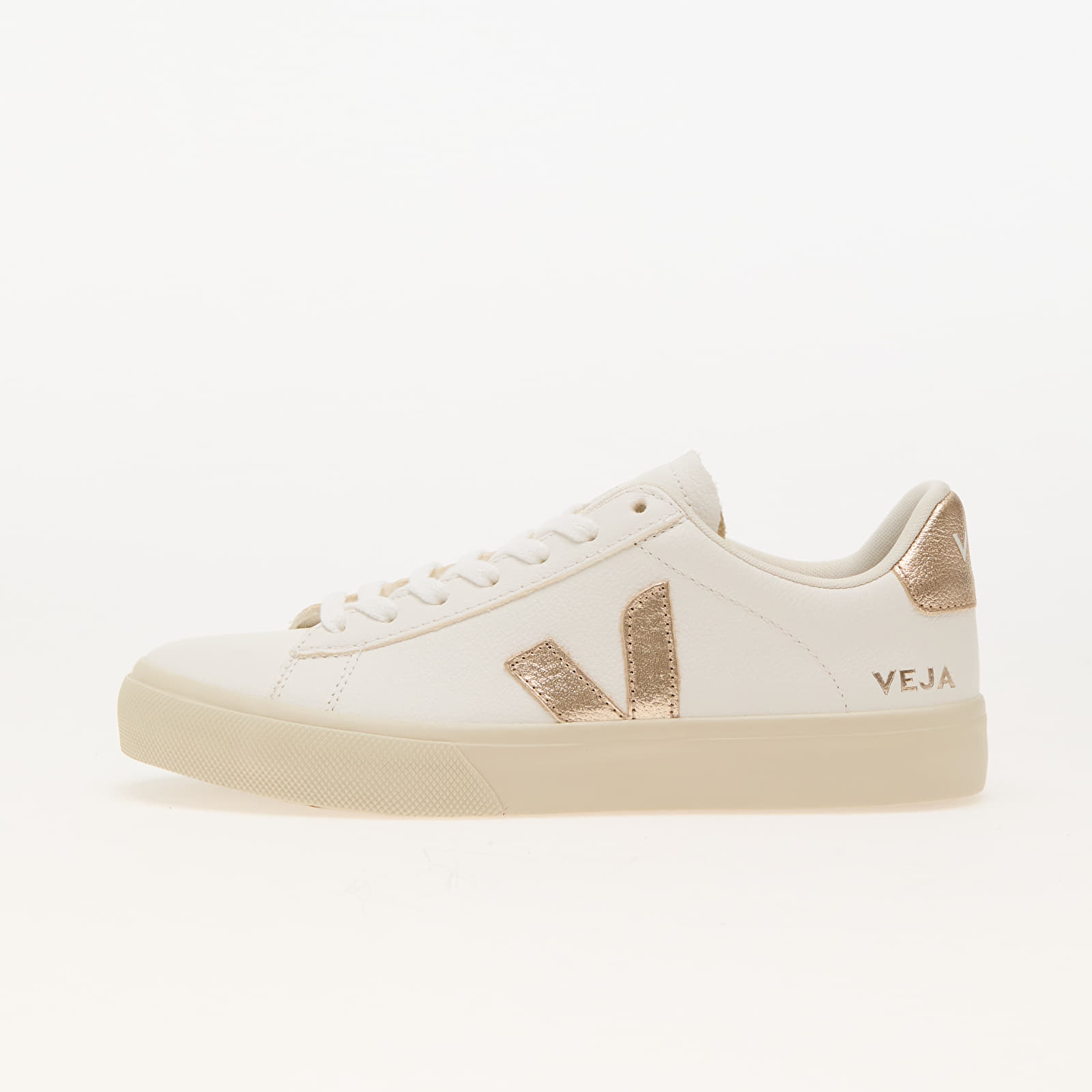 Women's sneakers and shoes Veja Campo Chromefree Extra White/ White Platine