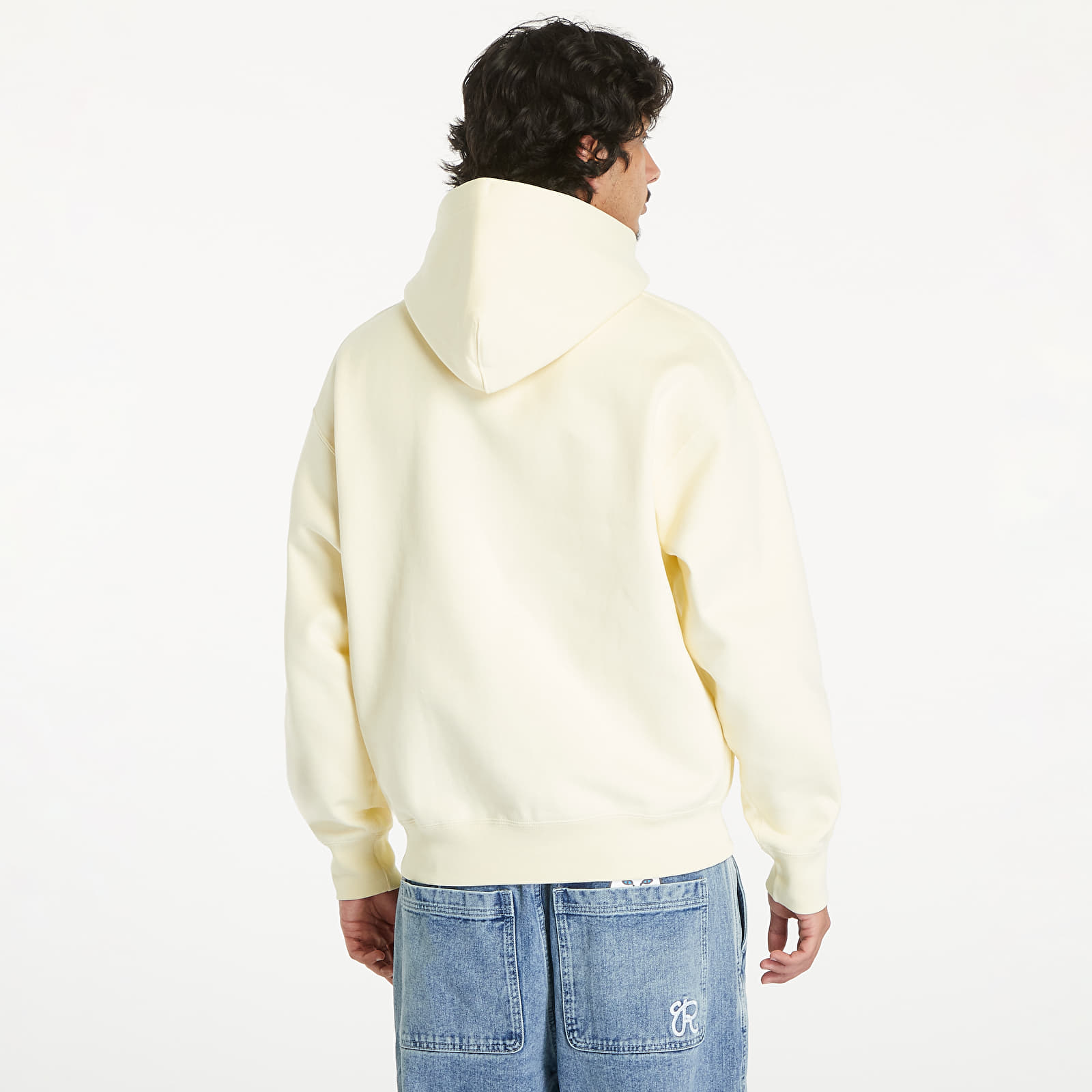 Sweatshirts Nike Solo Swoosh Fleece Pullover Hoodie Alabaster/ White