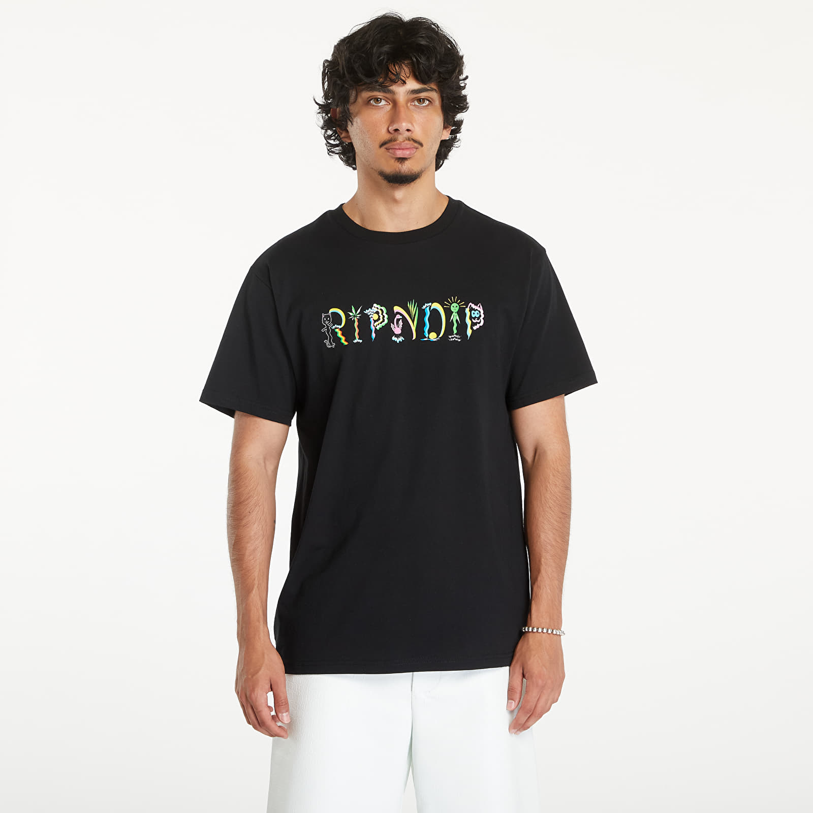 Pánská trička RIPNDIP Venice Short Sleeve Tee Black