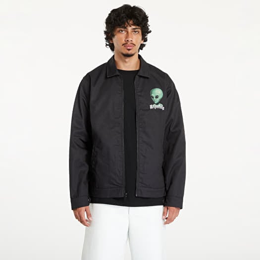 RIPNDIP We Come In Peace Workman Jacket Black
