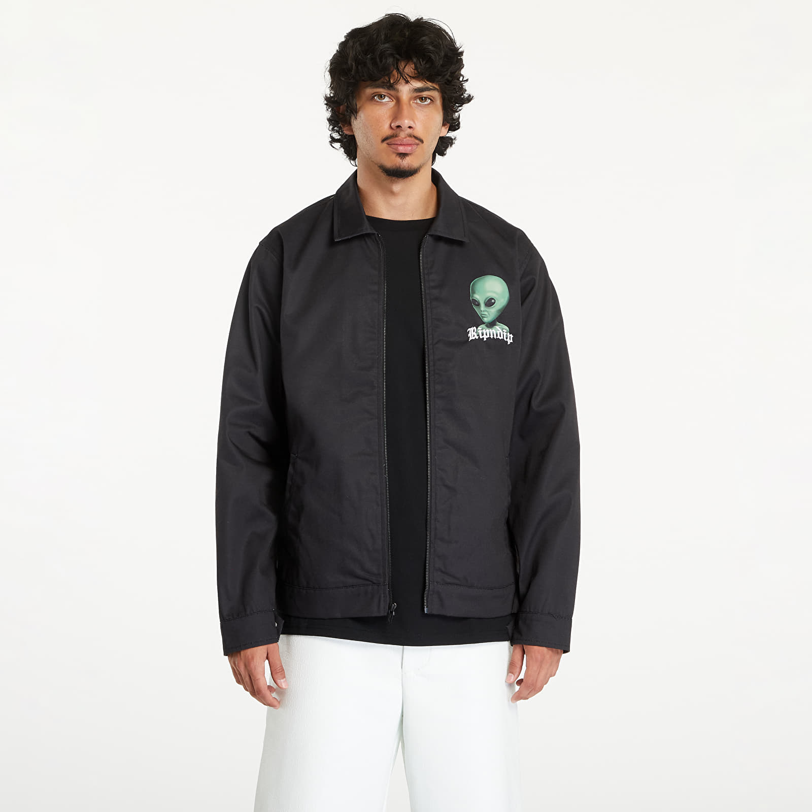 Moške jakne RIPNDIP We Come In Peace Workman Jacket Black