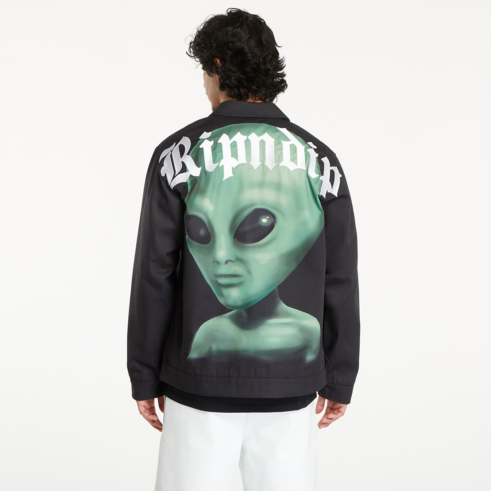 Moške jakne RIPNDIP We Come In Peace Workman Jacket Black