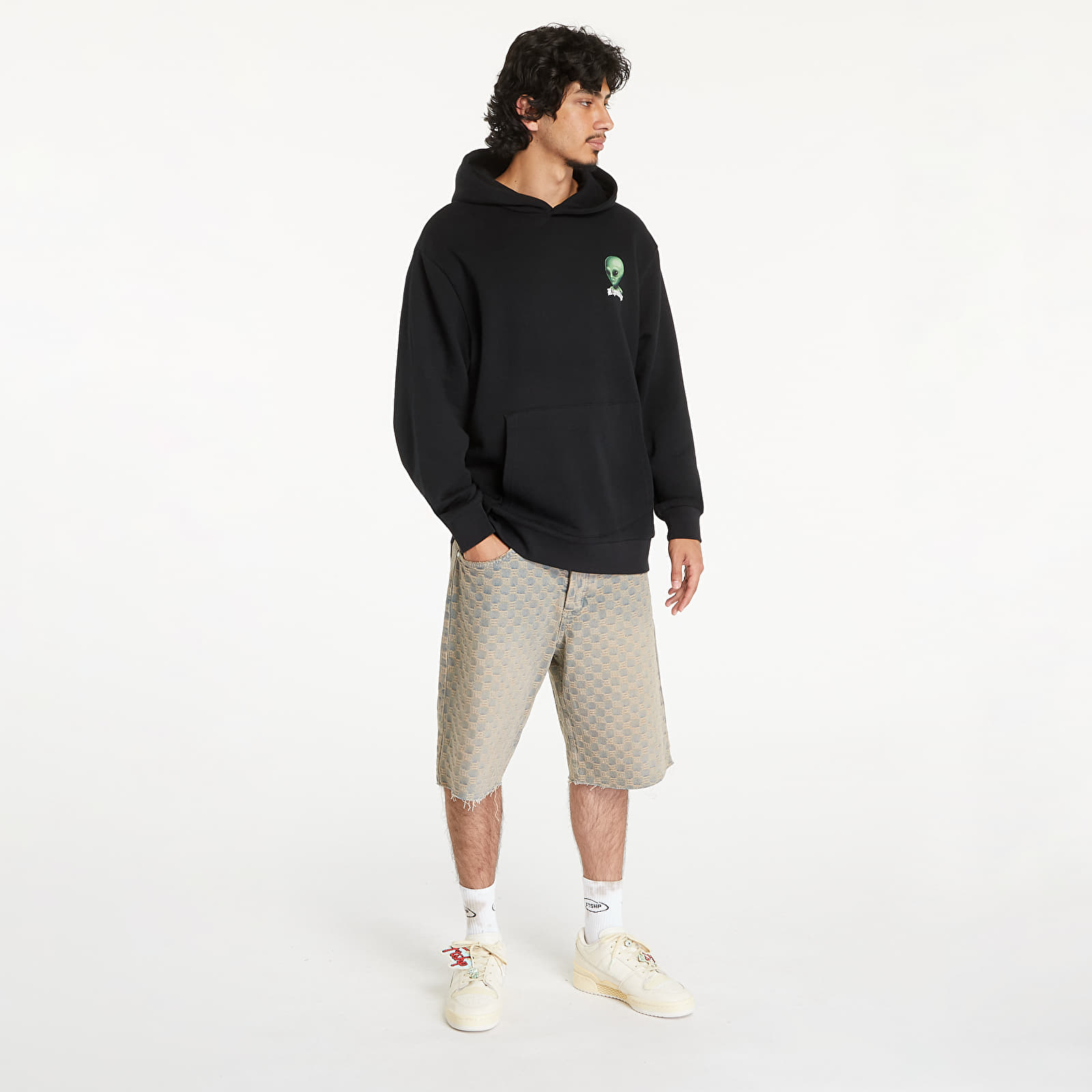 Men's sweatshirts RIPNDIP We Come In Peace Hoodie Black