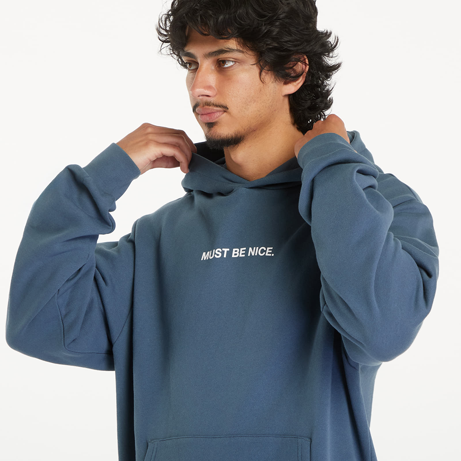 Men's sweatshirts RIPNDIP Must Be Nice Hoodie Storm Blue