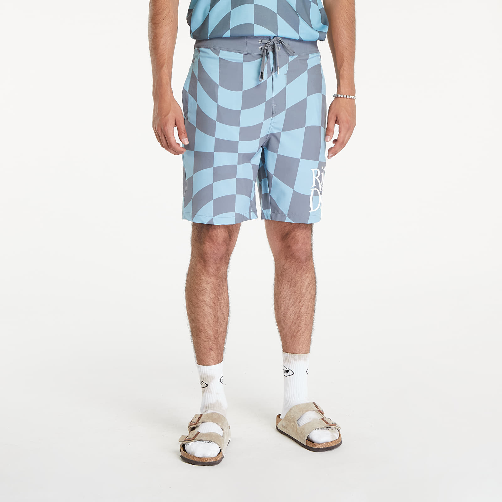 Badpakken RIPNDIP Quantum Groove Swim Shorts Slate M