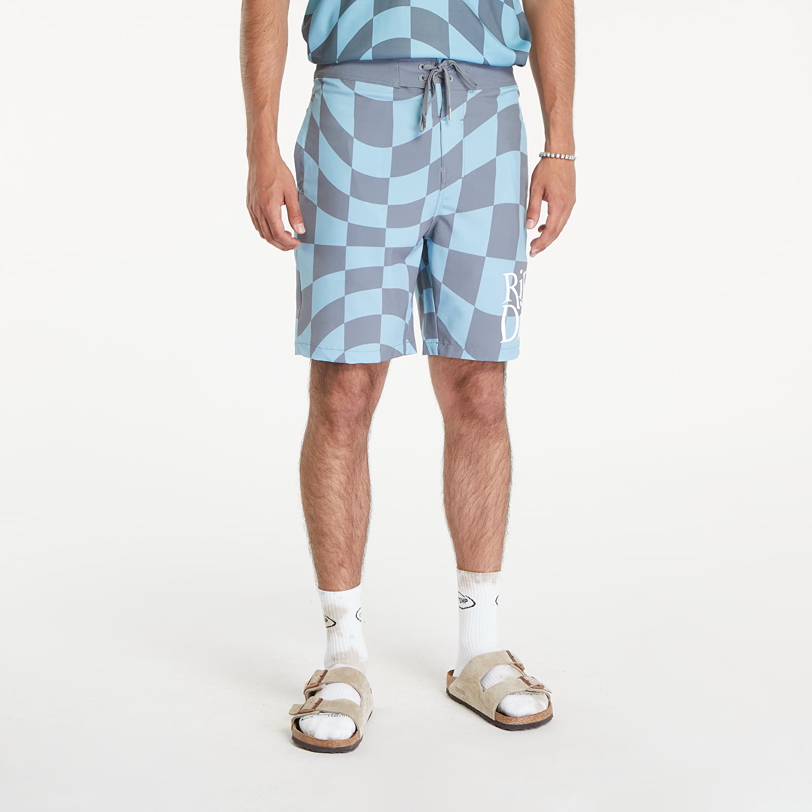 Costume de baie pentru bărbați RIPNDIP Quantum Groove Swim Shorts Slate