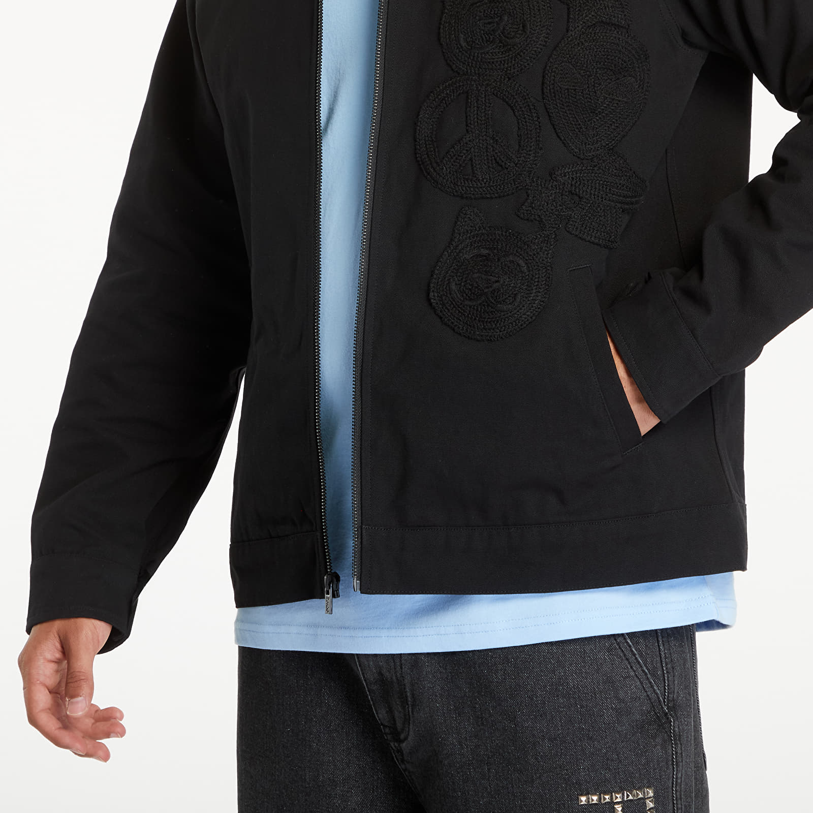 Men's jackets RIPNDIP Playdate Workman Jacket Black