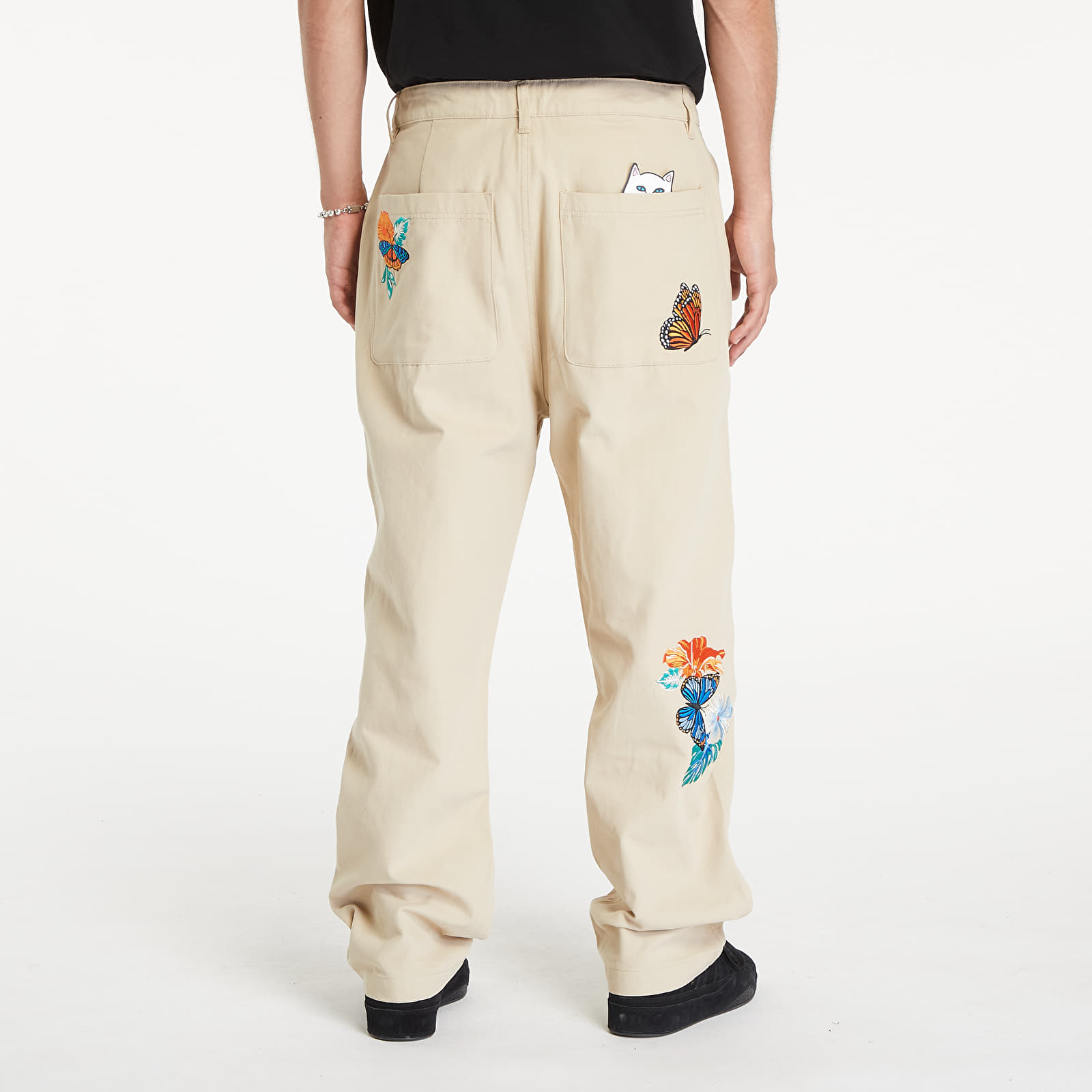 Pánské kalhoty RIPNDIP Los Ripndip Pants Khaki