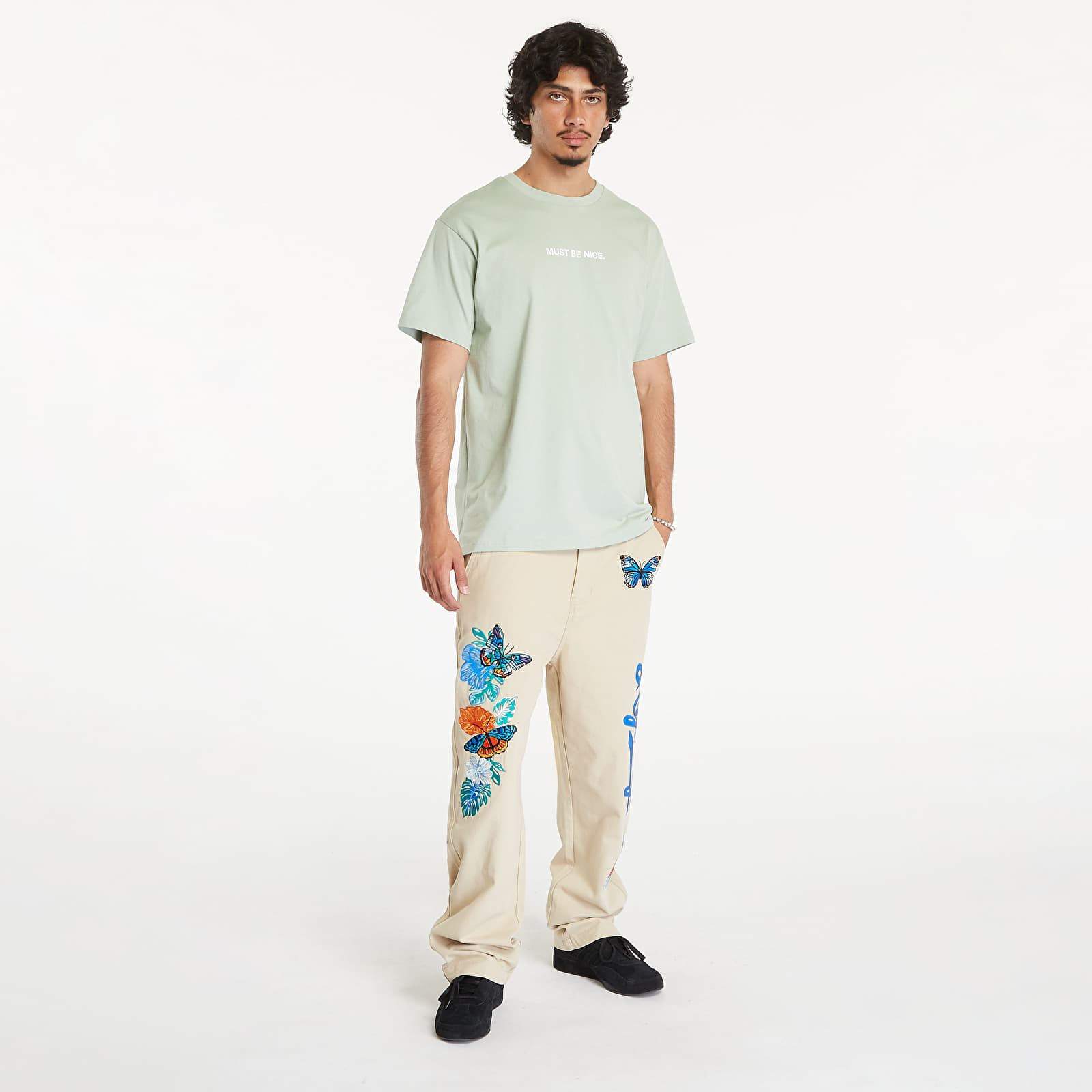 Men's T-shirts RIPNDIP Must Be Nice Short Sleeve Tee Sage