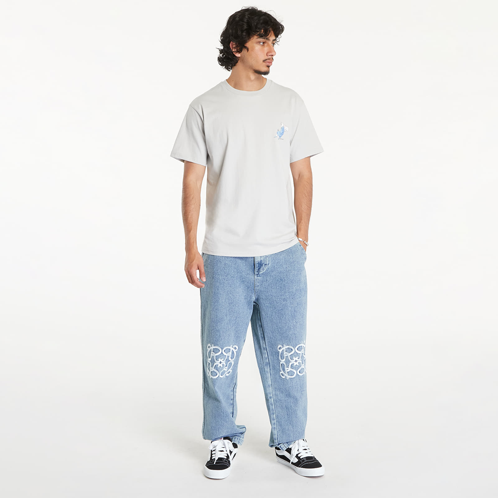 Pánská trička RIPNDIP Heaven And Hell Short Sleeve Tee Grey
