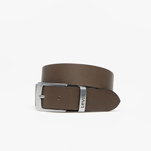 Gürtel Levi's ® Erkek Deri Kemer Dark Brown