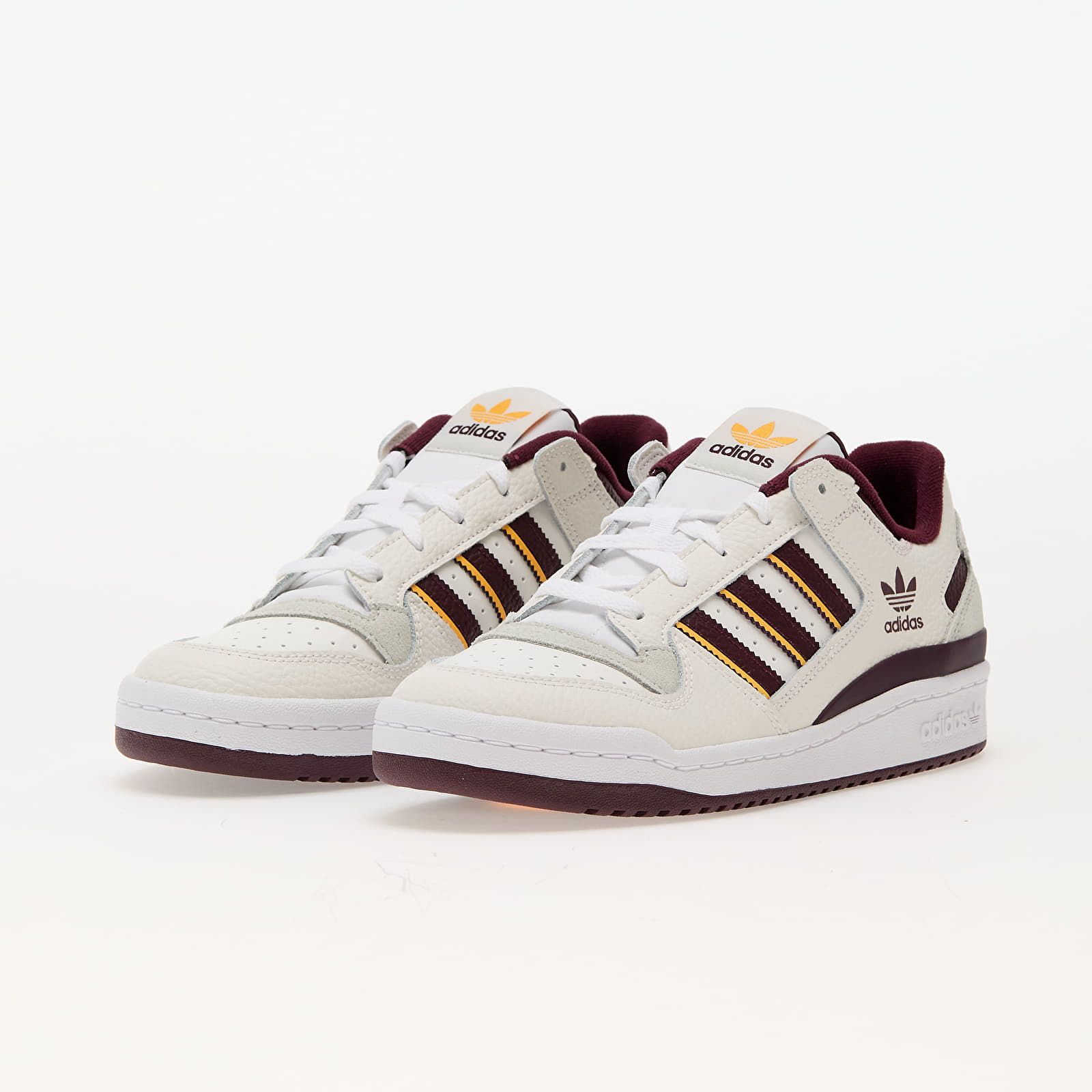 Maroon and white adidas sales