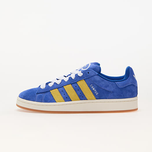 Adidas blue yellow shoes top