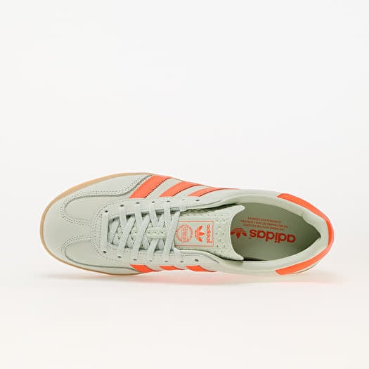 Women s sneakers and shoes adidas Gazelle Indoor W Linen Green Solar Orange Gum Queens