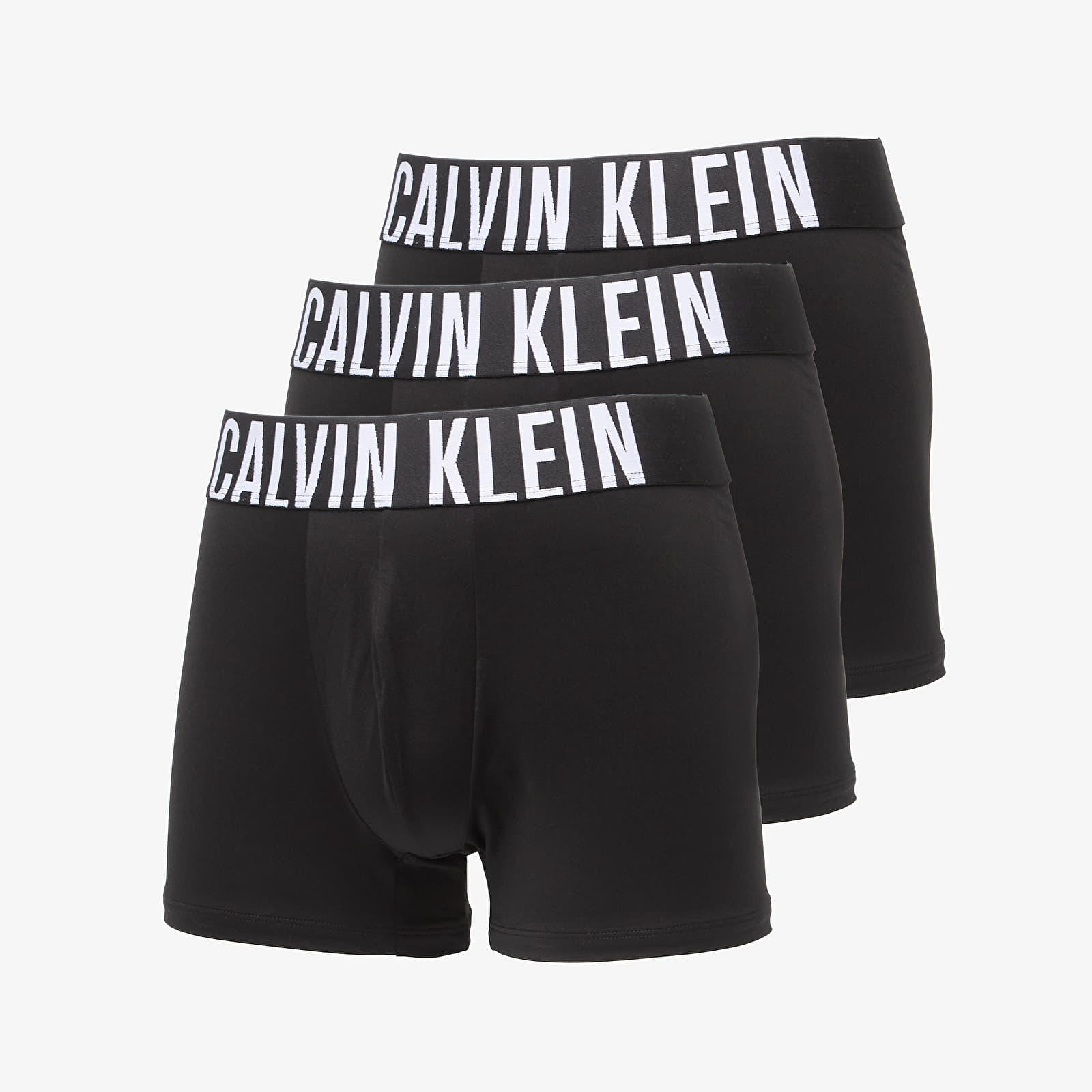 Boxerky Calvin Klein Intense Power Microfiber Trunk 3-Pack Black