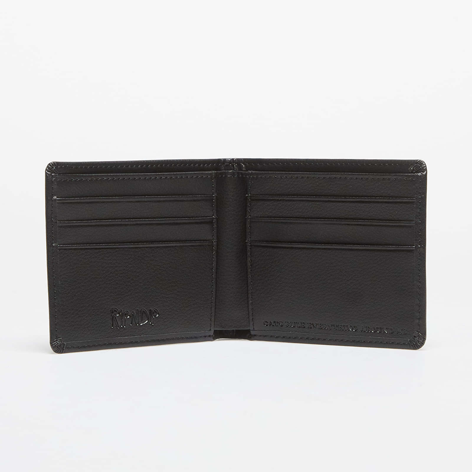 Punge til mænd RIPNDIP Lord Nermal Leather Wallet Black