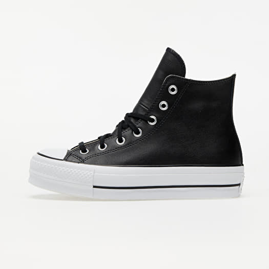 Women s sneakers and shoes Converse Chuck Taylor All Star Lift Hi Black Black White Queens