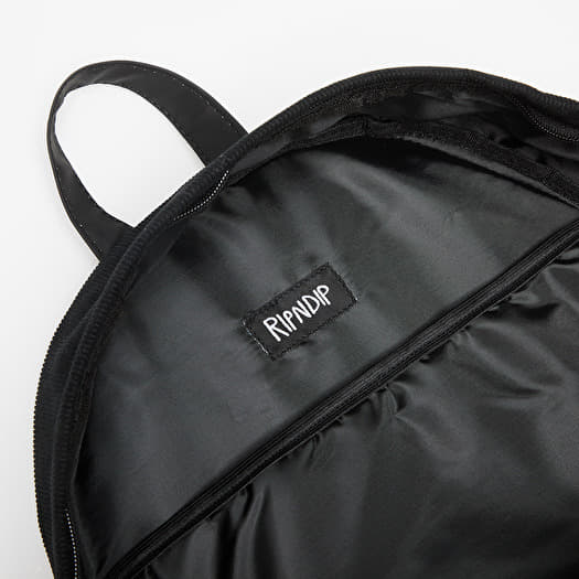 Corduroy black backpack discount