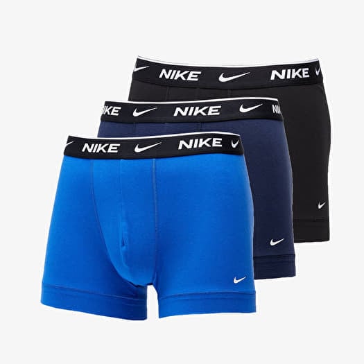 Nike Dri-FIT Trunk 3Pack C/O Navy/ Blue/ Black