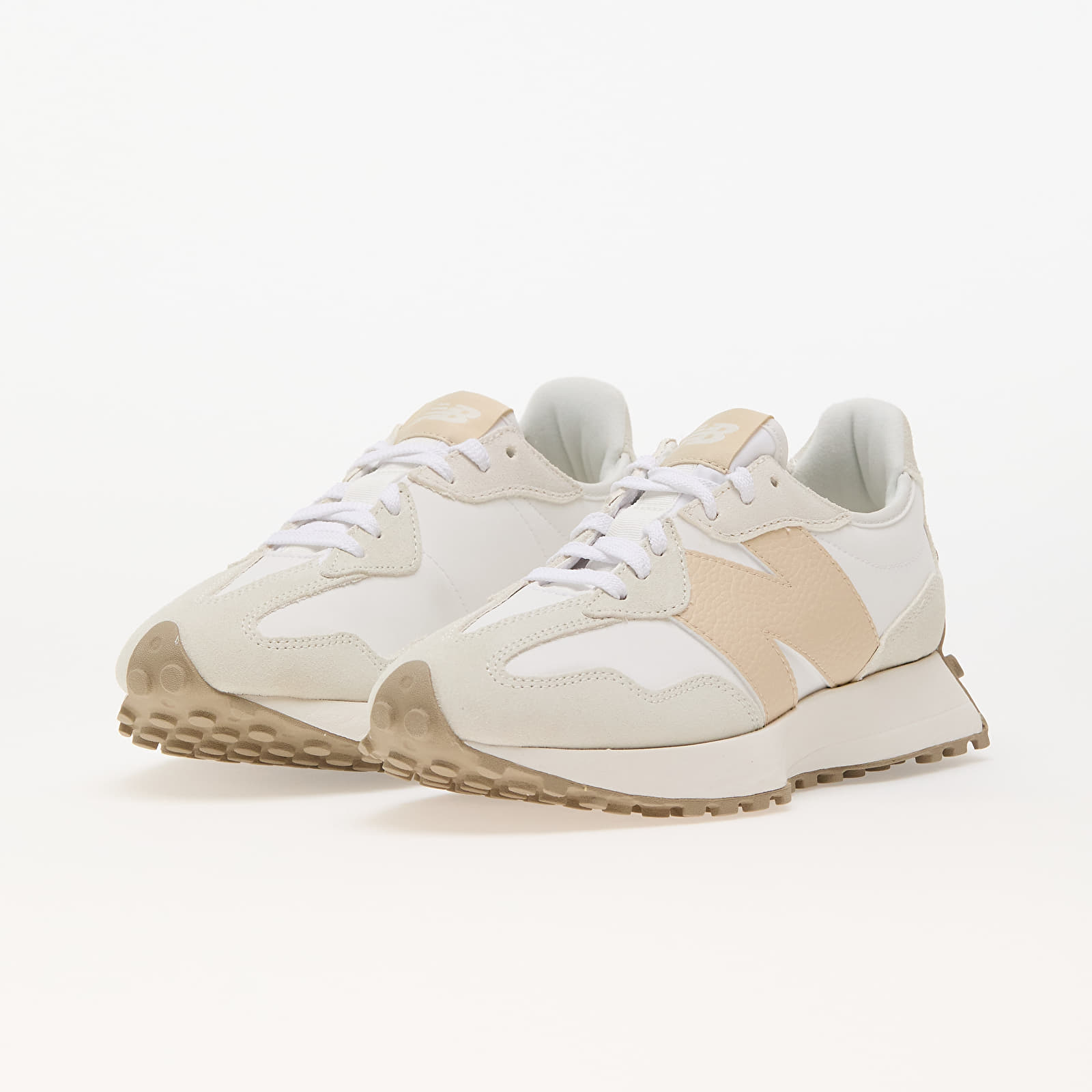Women's sneakers and shoes New Balance 327 White/ Cream