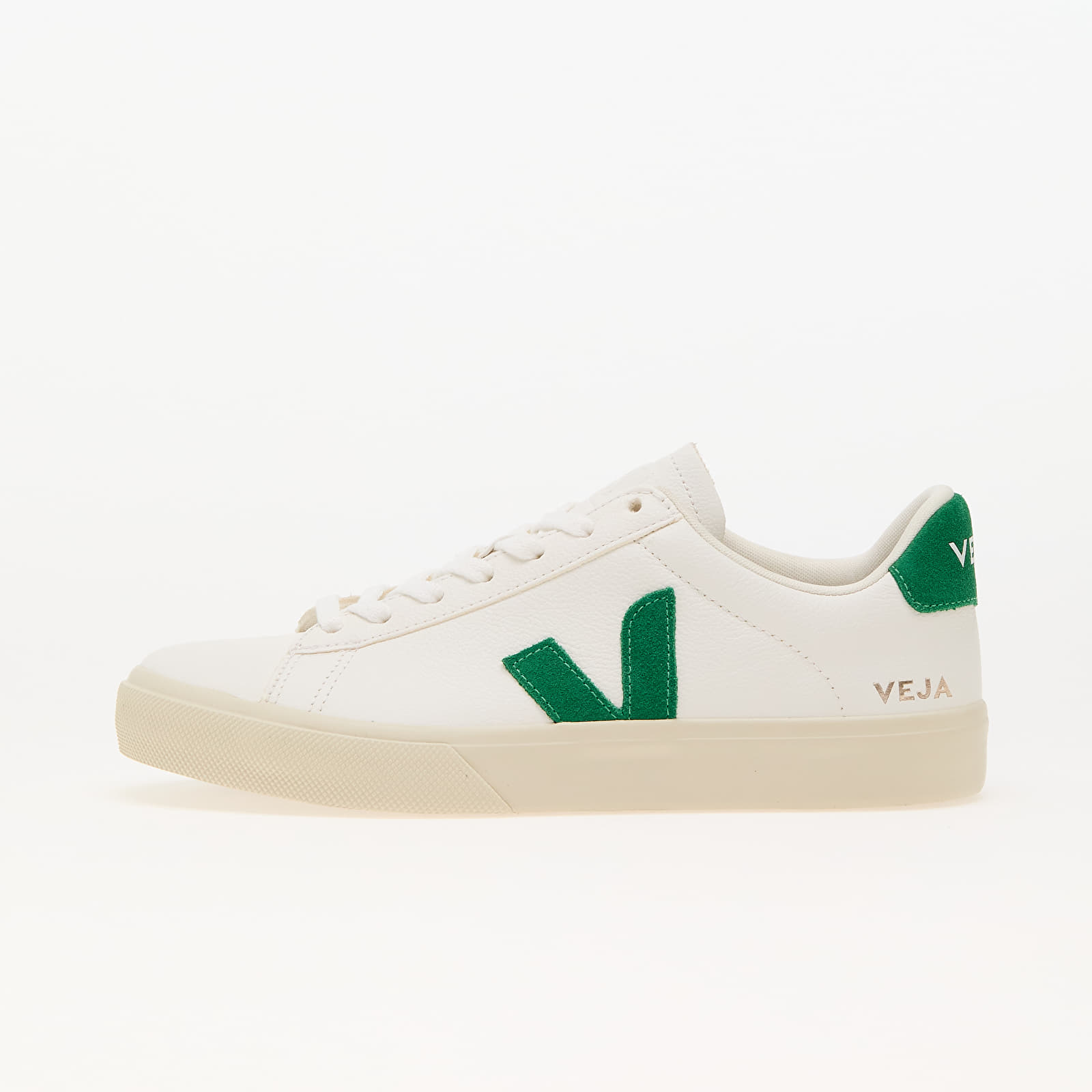 Boty Veja Chromefree Leather Extra White/ Emeraude