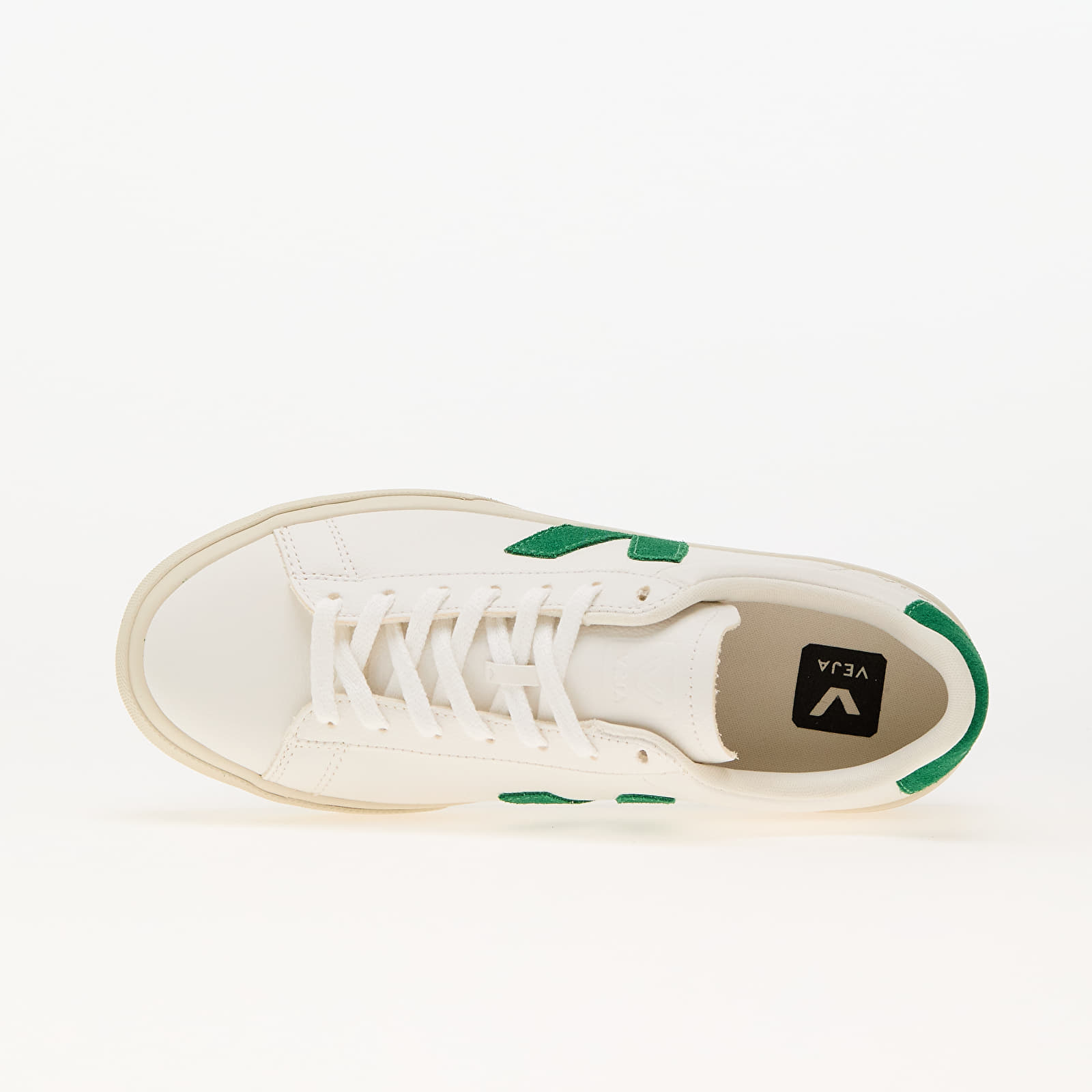 Boty Veja Chromefree Leather Extra White/ Emeraude