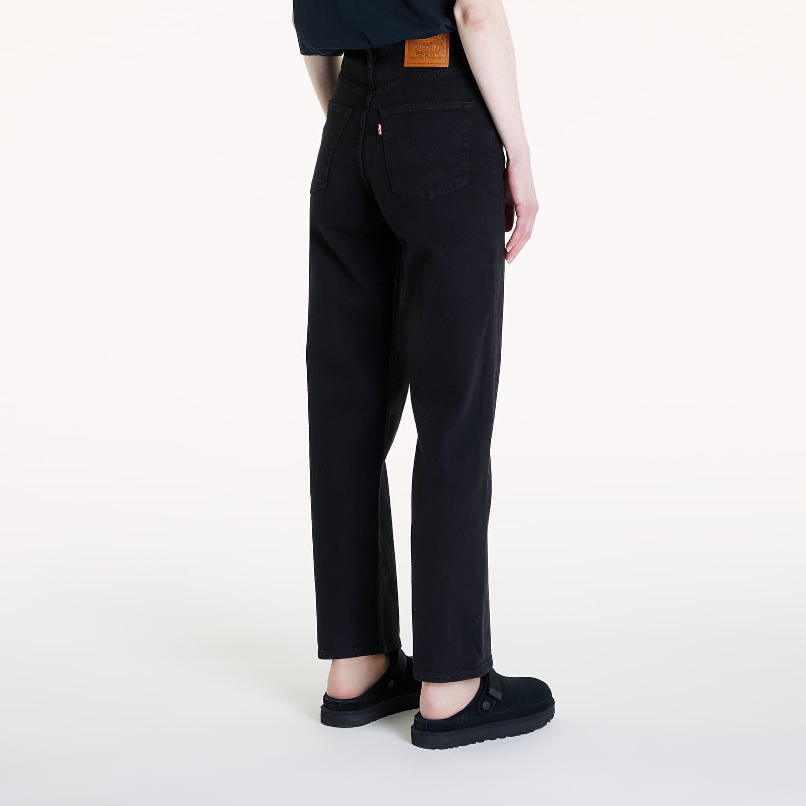 Jeans Levi's® Ribcage Straight Ankle Jeans Black