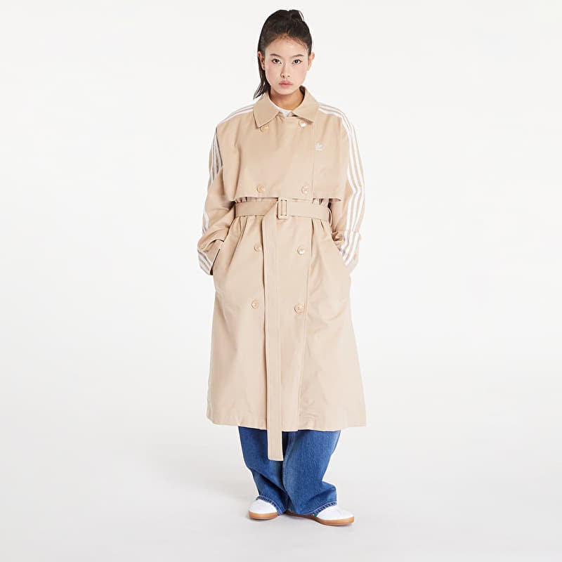 Jackets and Coats adidas Trench Coat Twill Magic Beige (IZ0382