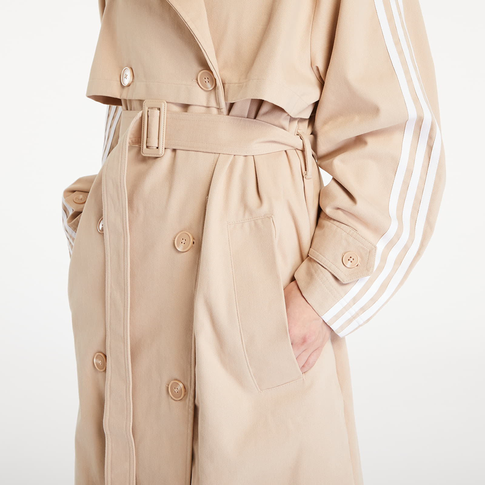 Joped ja mantlid adidas Trench Coat Twill Magic Beige