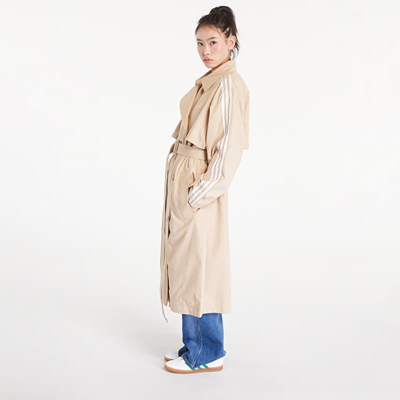 Jackets and Coats adidas Trench Coat Twill Magic Beige (IZ0382